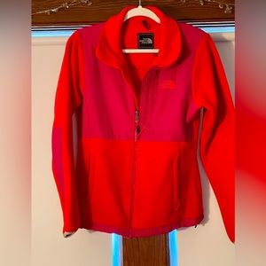 North face fleece pink